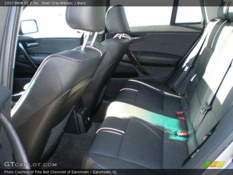 Silver Grey Metallic / Black 2007 BMW X3 3.0si