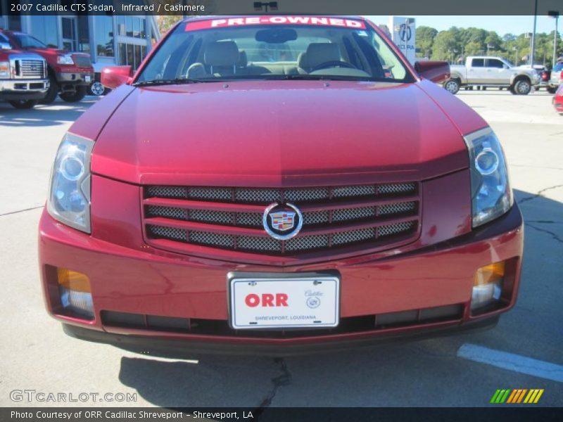 Infrared / Cashmere 2007 Cadillac CTS Sedan