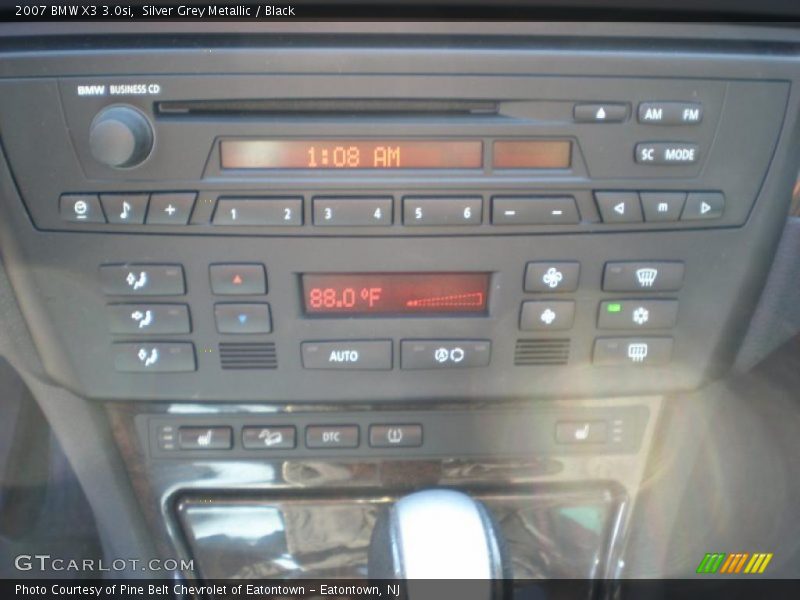 Silver Grey Metallic / Black 2007 BMW X3 3.0si