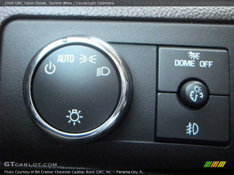 Controls of 2008 Yukon Denali