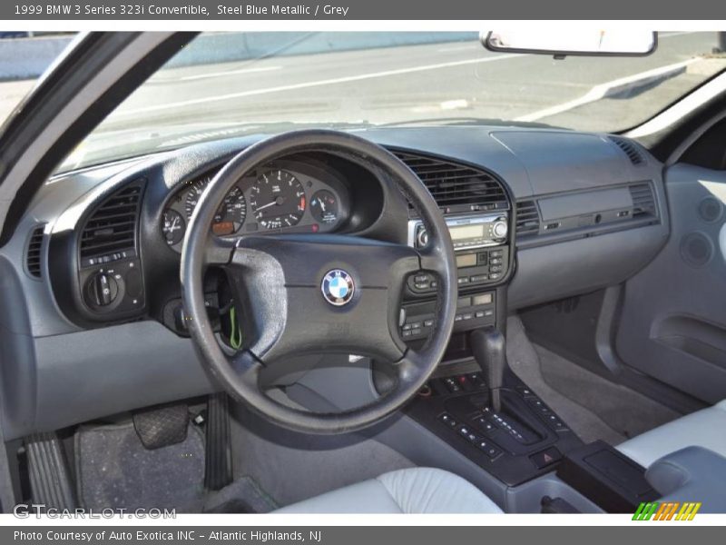 Grey Interior - 1999 3 Series 323i Convertible 