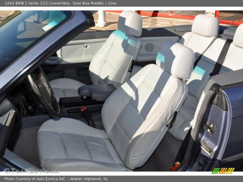  1999 3 Series 323i Convertible Grey Interior