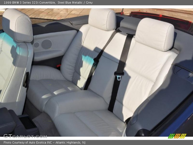  1999 3 Series 323i Convertible Grey Interior