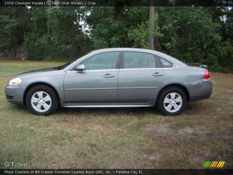 Dark Silver Metallic / Gray 2009 Chevrolet Impala LT