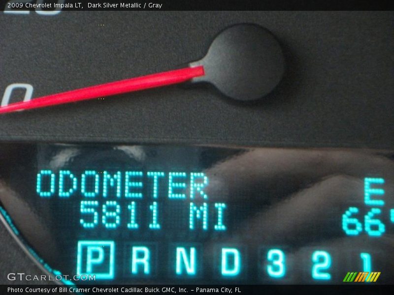 Dark Silver Metallic / Gray 2009 Chevrolet Impala LT