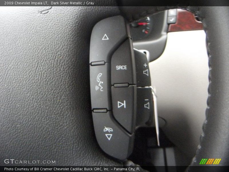 Dark Silver Metallic / Gray 2009 Chevrolet Impala LT