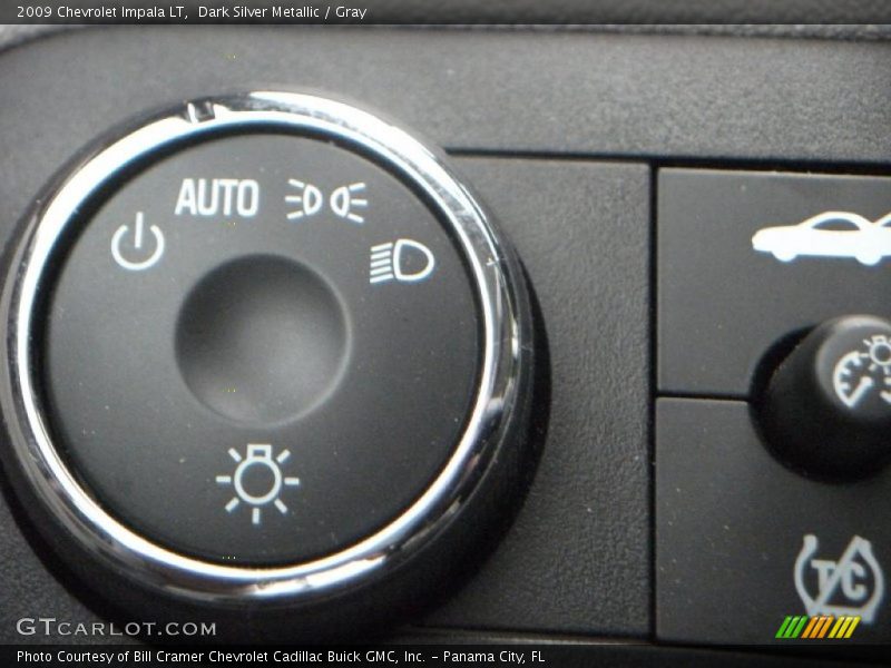 Dark Silver Metallic / Gray 2009 Chevrolet Impala LT