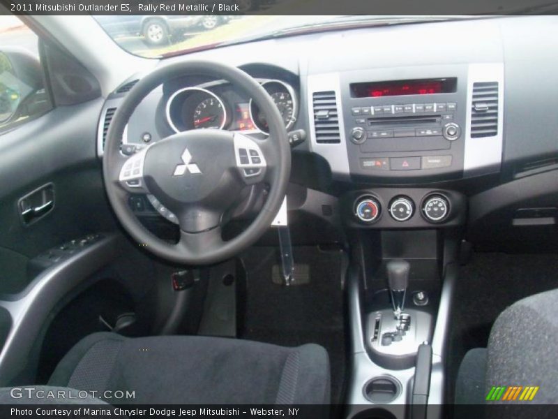 Dashboard of 2011 Outlander ES