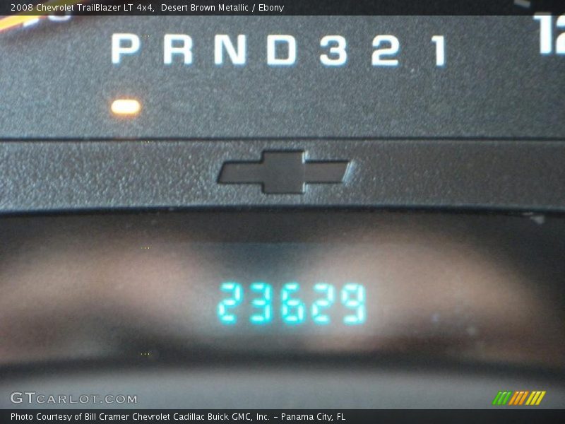 Desert Brown Metallic / Ebony 2008 Chevrolet TrailBlazer LT 4x4