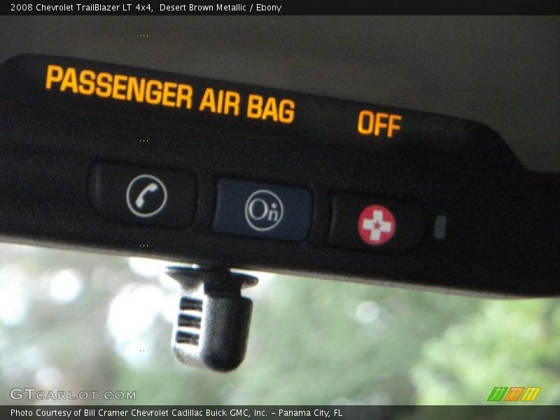 Desert Brown Metallic / Ebony 2008 Chevrolet TrailBlazer LT 4x4
