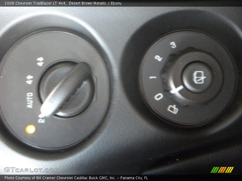 Desert Brown Metallic / Ebony 2008 Chevrolet TrailBlazer LT 4x4