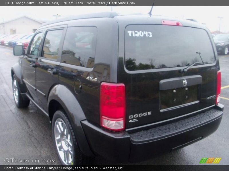 Brilliant Black Crystal Pearl / Dark Slate Gray 2011 Dodge Nitro Heat 4.0 4x4