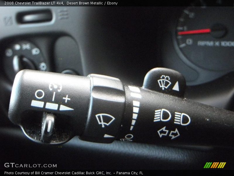 Desert Brown Metallic / Ebony 2008 Chevrolet TrailBlazer LT 4x4