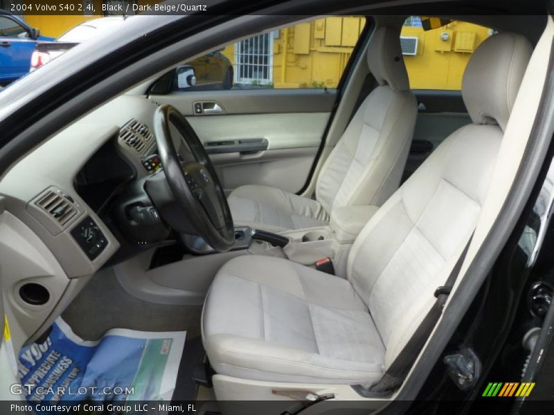  2004 S40 2.4i Dark Beige/Quartz Interior