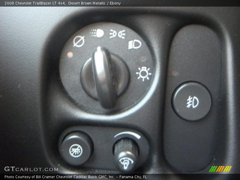 Desert Brown Metallic / Ebony 2008 Chevrolet TrailBlazer LT 4x4