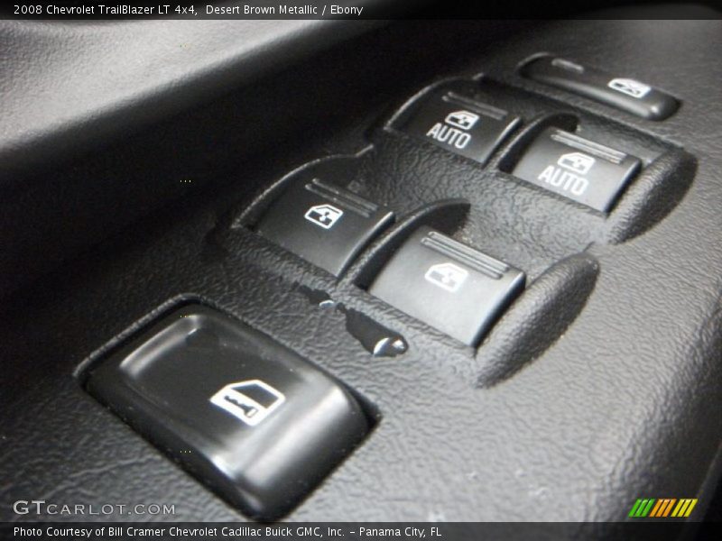 Desert Brown Metallic / Ebony 2008 Chevrolet TrailBlazer LT 4x4