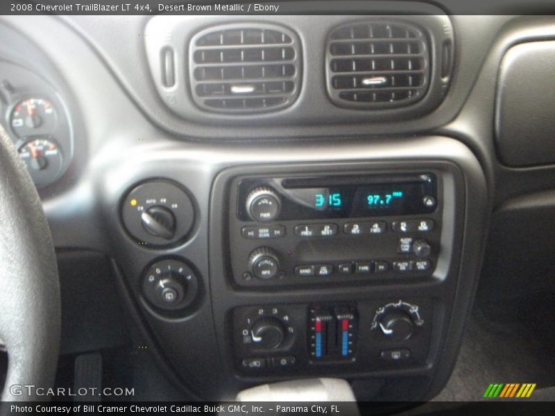 Desert Brown Metallic / Ebony 2008 Chevrolet TrailBlazer LT 4x4