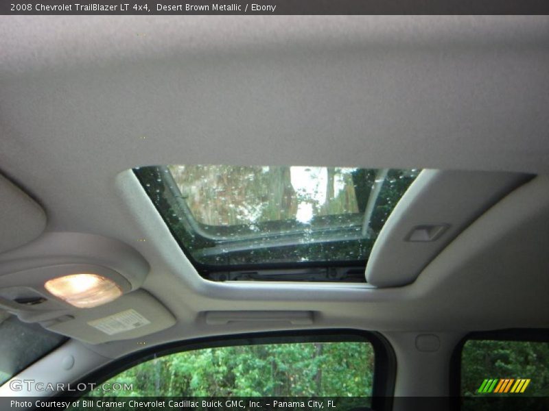 Desert Brown Metallic / Ebony 2008 Chevrolet TrailBlazer LT 4x4