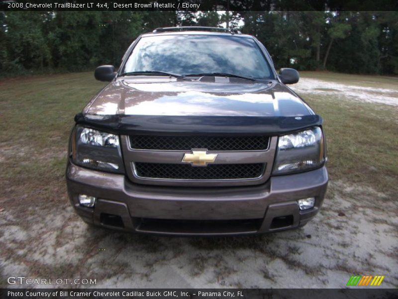 Desert Brown Metallic / Ebony 2008 Chevrolet TrailBlazer LT 4x4