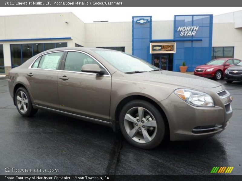 Mocha Steel Metallic / Cocoa/Cashmere 2011 Chevrolet Malibu LT