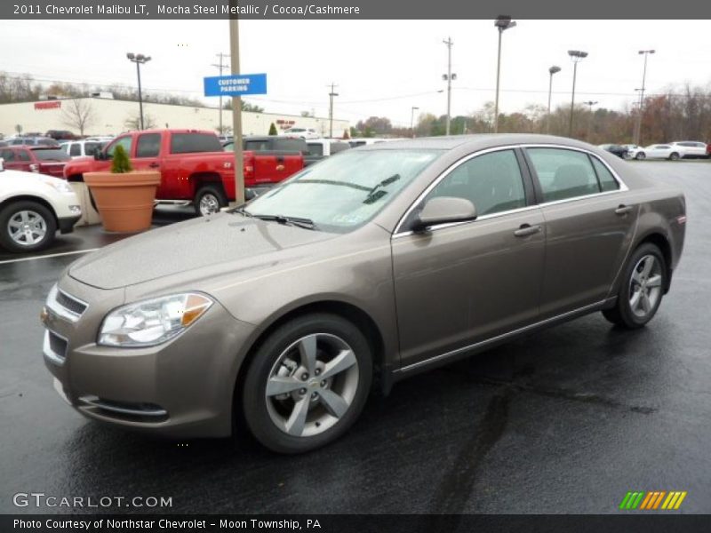 Mocha Steel Metallic / Cocoa/Cashmere 2011 Chevrolet Malibu LT