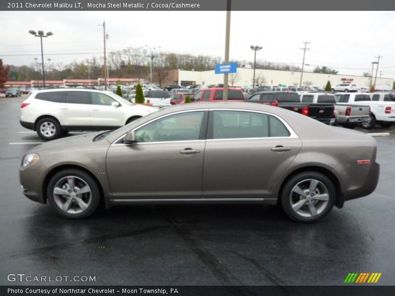 Mocha Steel Metallic / Cocoa/Cashmere 2011 Chevrolet Malibu LT