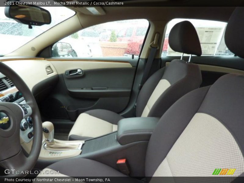 Mocha Steel Metallic / Cocoa/Cashmere 2011 Chevrolet Malibu LT