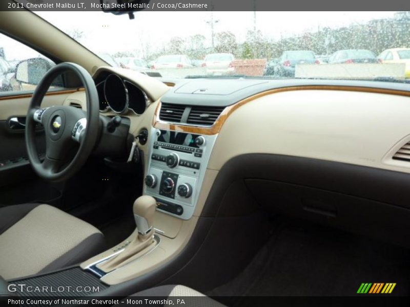 Mocha Steel Metallic / Cocoa/Cashmere 2011 Chevrolet Malibu LT