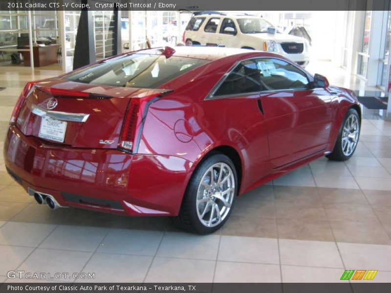  2011 CTS -V Coupe Crystal Red Tintcoat