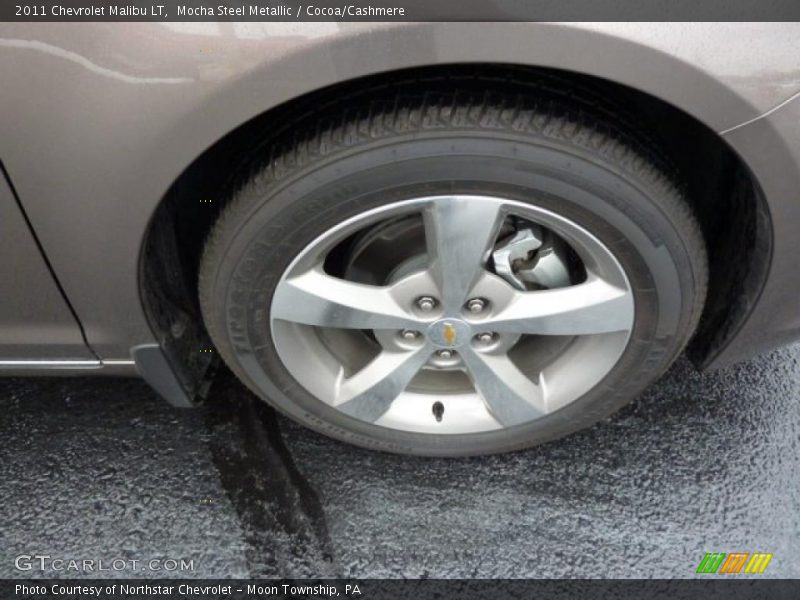 Mocha Steel Metallic / Cocoa/Cashmere 2011 Chevrolet Malibu LT