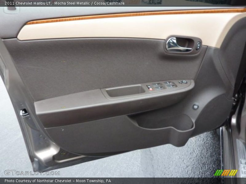 Mocha Steel Metallic / Cocoa/Cashmere 2011 Chevrolet Malibu LT