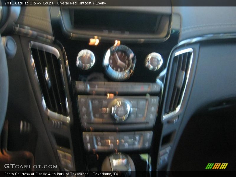 Crystal Red Tintcoat / Ebony 2011 Cadillac CTS -V Coupe