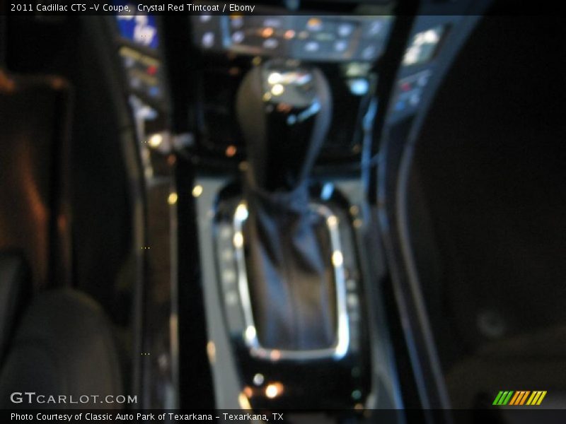 Crystal Red Tintcoat / Ebony 2011 Cadillac CTS -V Coupe