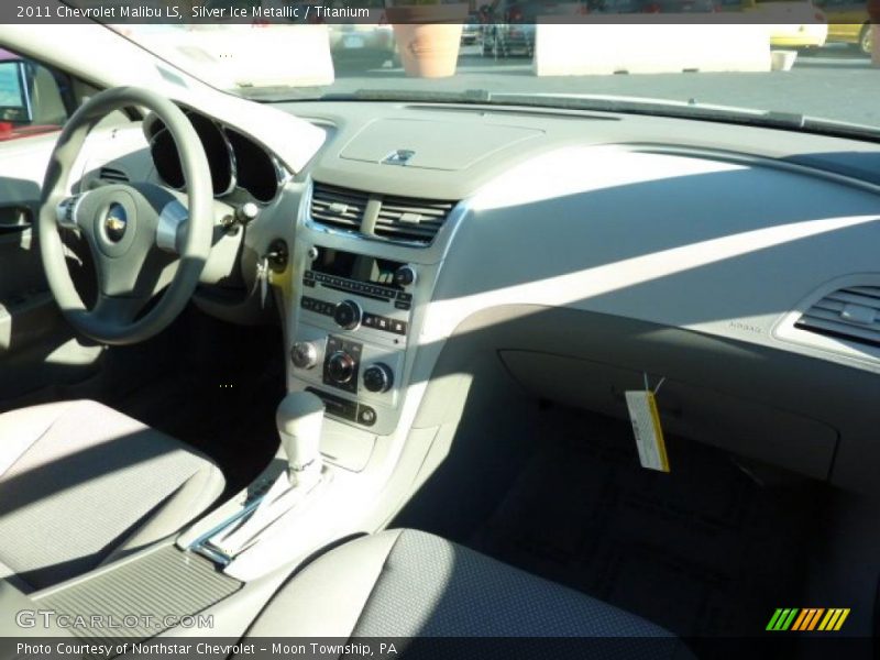 Silver Ice Metallic / Titanium 2011 Chevrolet Malibu LS