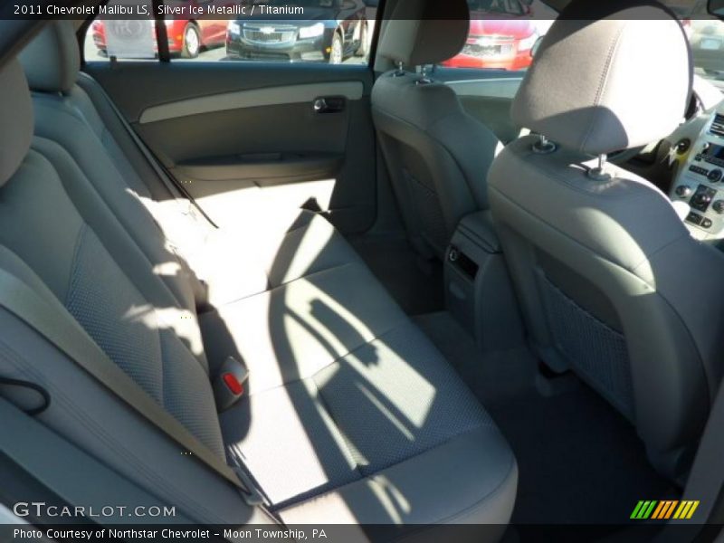 Silver Ice Metallic / Titanium 2011 Chevrolet Malibu LS