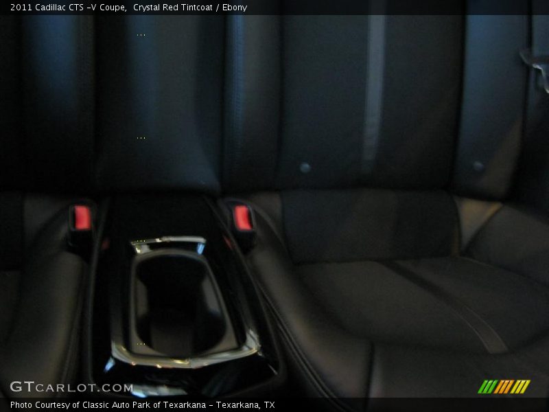 Crystal Red Tintcoat / Ebony 2011 Cadillac CTS -V Coupe