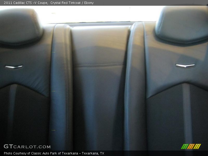 Crystal Red Tintcoat / Ebony 2011 Cadillac CTS -V Coupe
