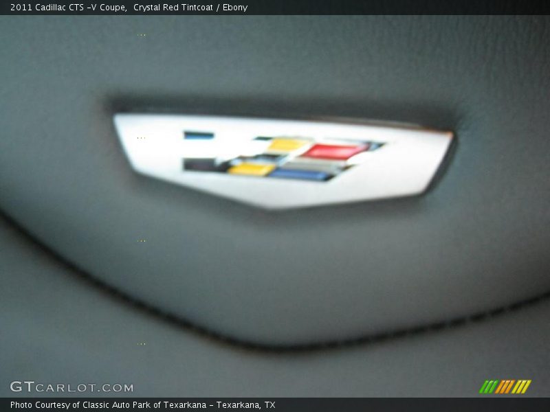 Crystal Red Tintcoat / Ebony 2011 Cadillac CTS -V Coupe