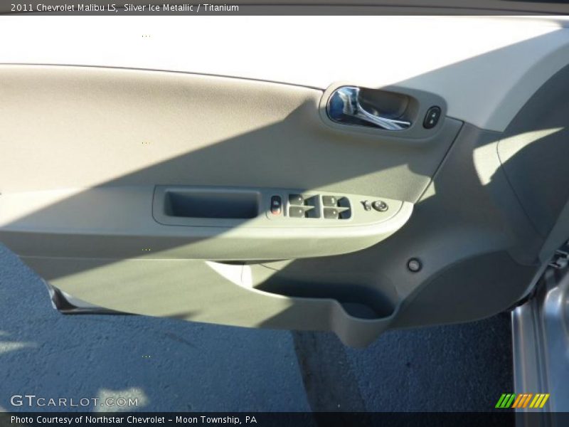 Silver Ice Metallic / Titanium 2011 Chevrolet Malibu LS