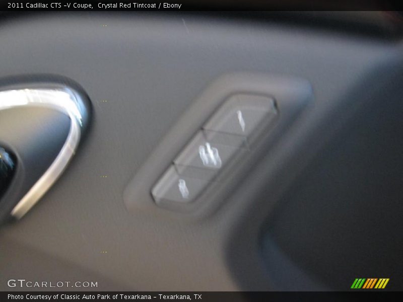 Crystal Red Tintcoat / Ebony 2011 Cadillac CTS -V Coupe