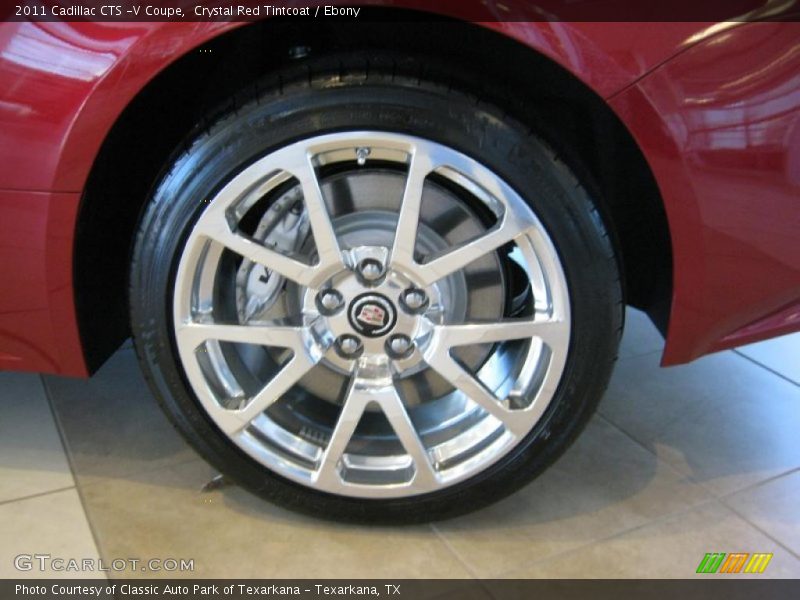 2011 CTS -V Coupe Wheel