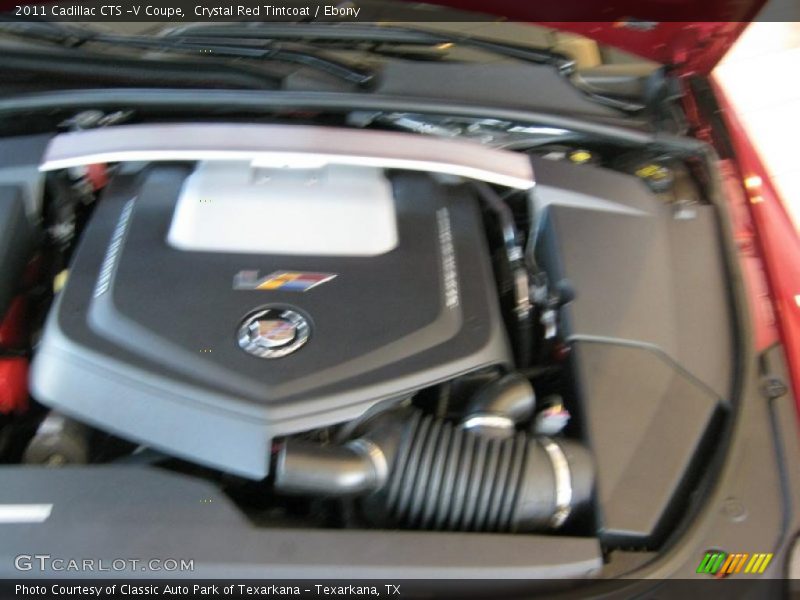 Crystal Red Tintcoat / Ebony 2011 Cadillac CTS -V Coupe