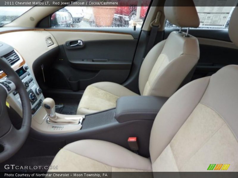 Red Jewel Tintcoat / Cocoa/Cashmere 2011 Chevrolet Malibu LT