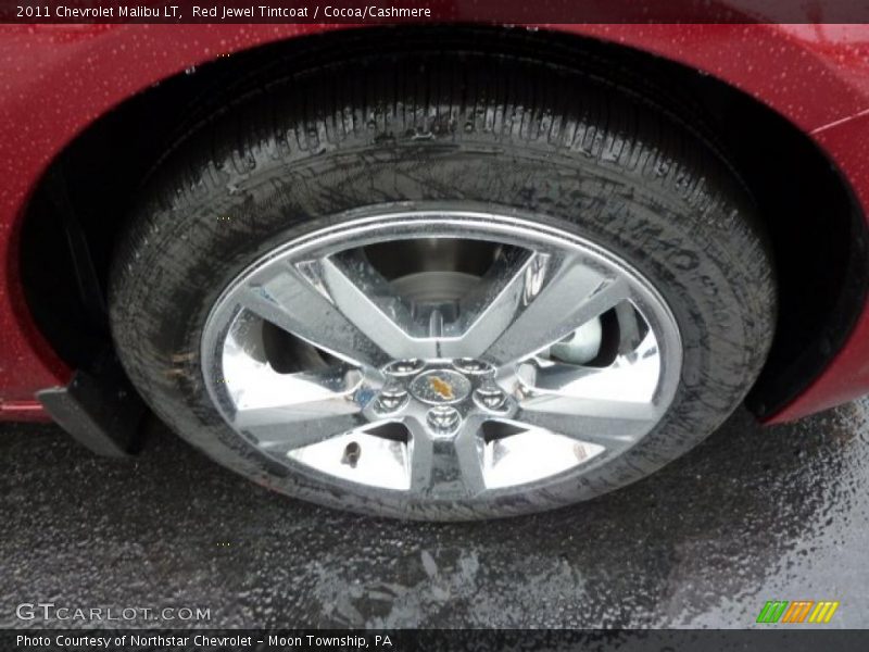 Red Jewel Tintcoat / Cocoa/Cashmere 2011 Chevrolet Malibu LT