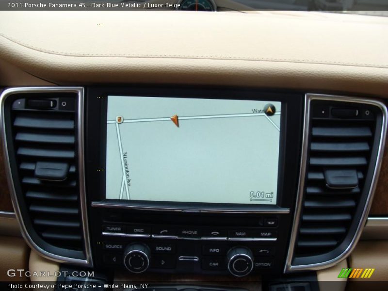 Navigation of 2011 Panamera 4S