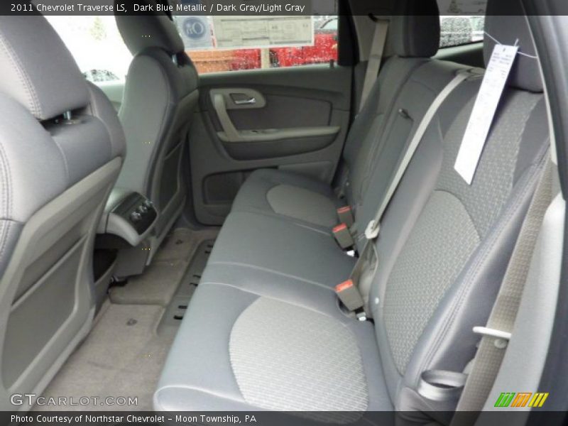  2011 Traverse LS Dark Gray/Light Gray Interior