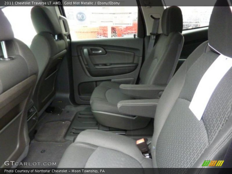 Gold Mist Metallic / Ebony/Ebony 2011 Chevrolet Traverse LT AWD