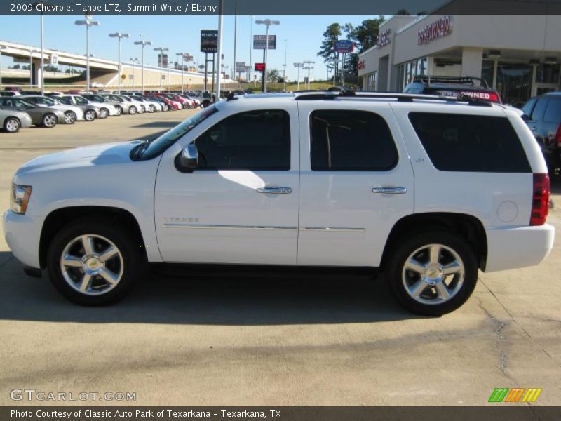 Summit White / Ebony 2009 Chevrolet Tahoe LTZ