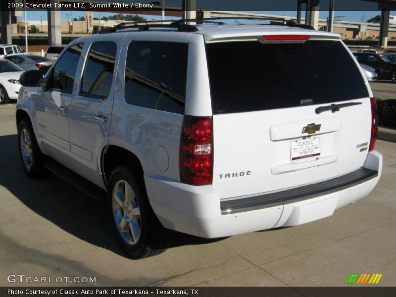 Summit White / Ebony 2009 Chevrolet Tahoe LTZ