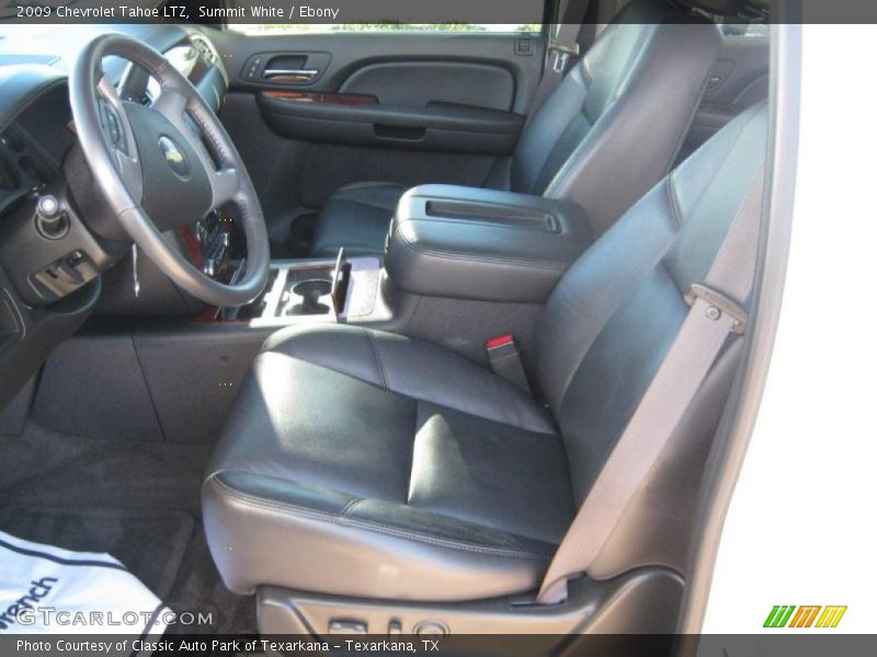  2009 Tahoe LTZ Ebony Interior